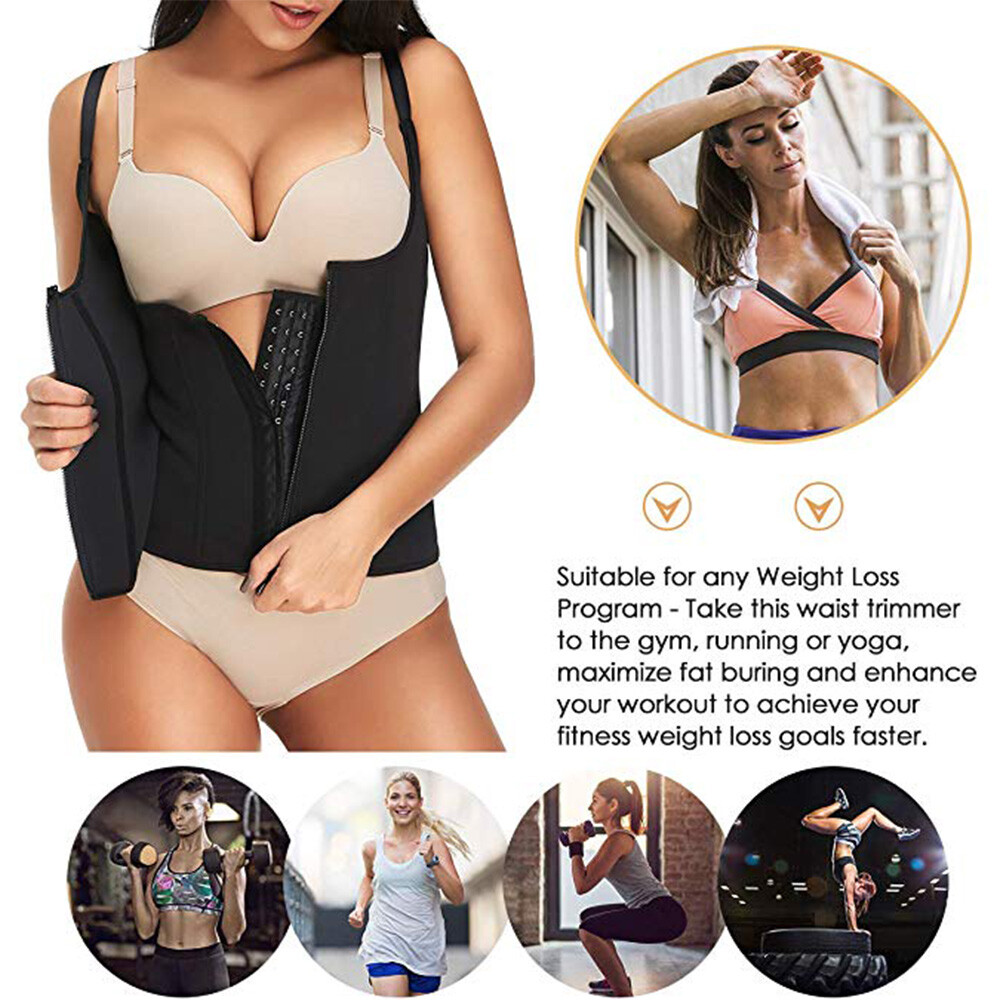 Fajas Reductoras Abdomen Para Sudar Y Perder Peso Rapido Talla Para Mujer Shaper