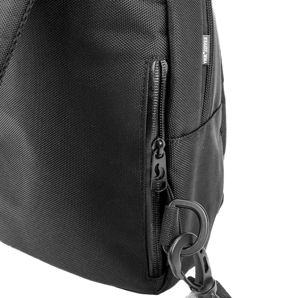 Skunk UNO Smell Proof Cross Body Smell Weather Proof Carbon Lining BLACK CANVAS