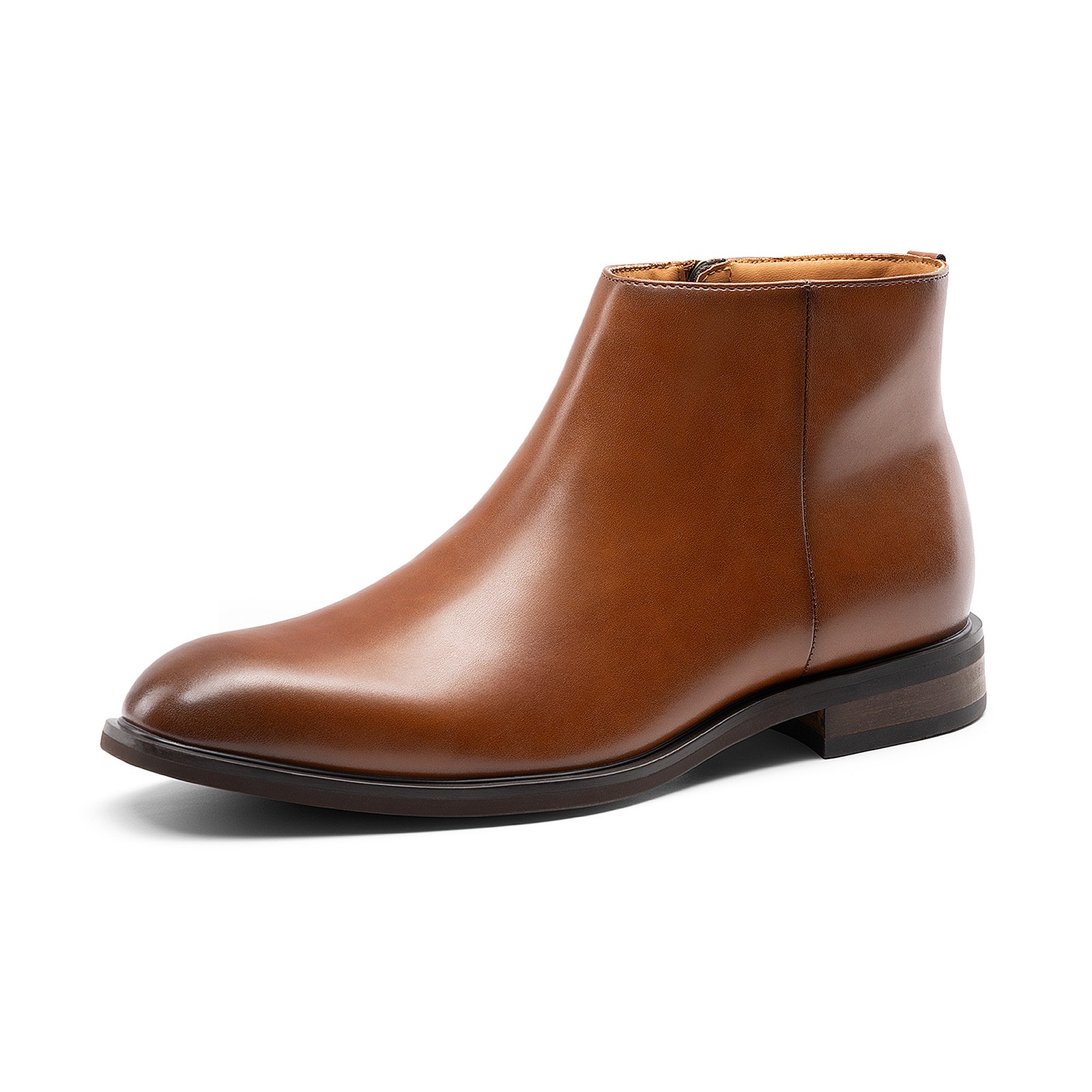 Men’s Chelsea Boots Zip Fashion and Comfort Ankle Dress Boot for Wedding Party