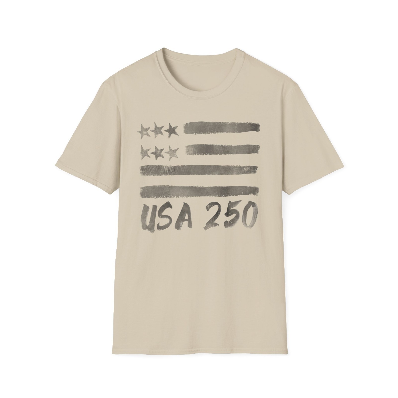 USA 250 Vintage Distressed Flag T Shirt Patriotic Independence Day Tee