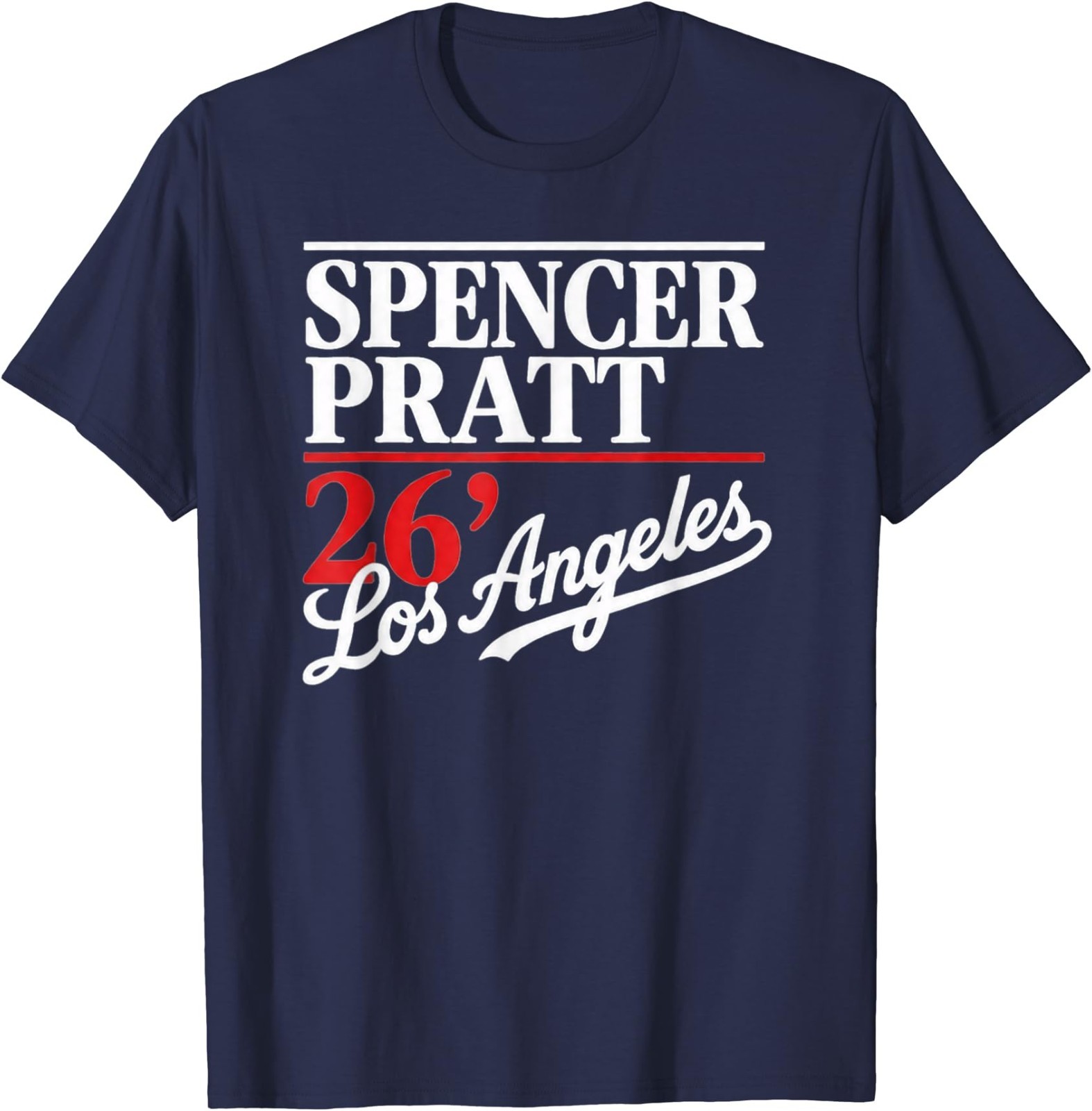 Spencer Pratt for LA Mayor California Vibes Design T-Shirt T-Shirt