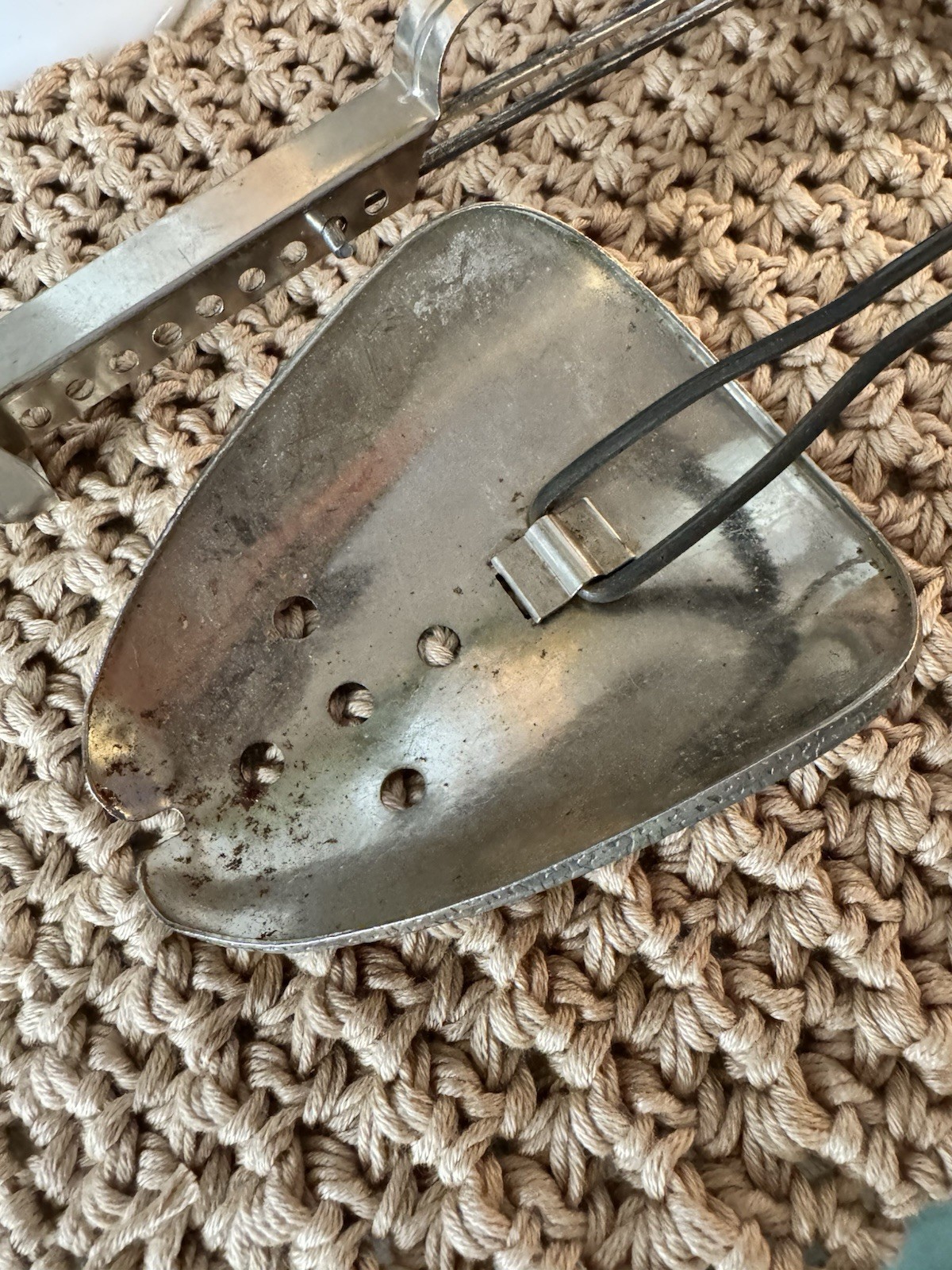 Vintage EKCO USA Adjustable Metal Shoe Stretchers Shoe Trees Pair Mens Womens