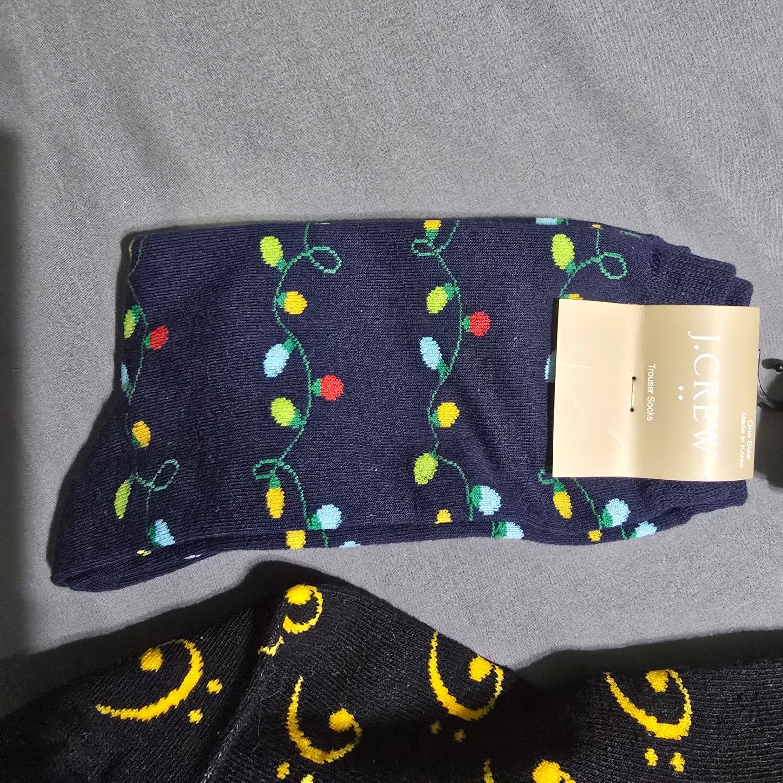 Multi Novelty Socks Bundle Mens One Size Multicolor Wolf Music Holiday Lizard