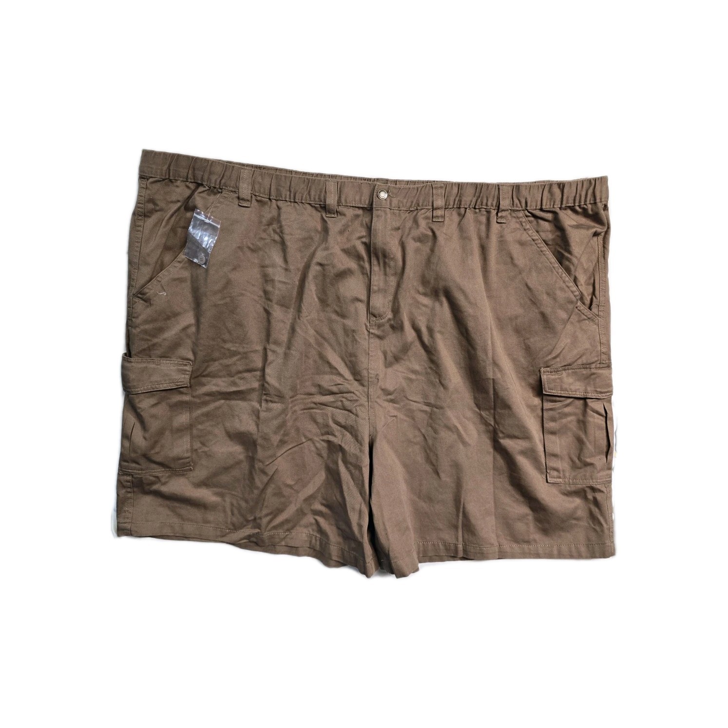 Boulder Creek by KingSize Men’s Big & Tall 8″ Full Elastic Waist Cargo 7XL