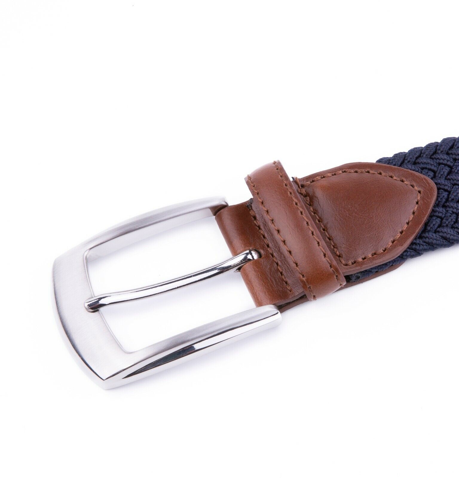 Elastic Fabric Braided Belt,Enduring Stretch Woven Belt for Unisex Men/Women/Jun