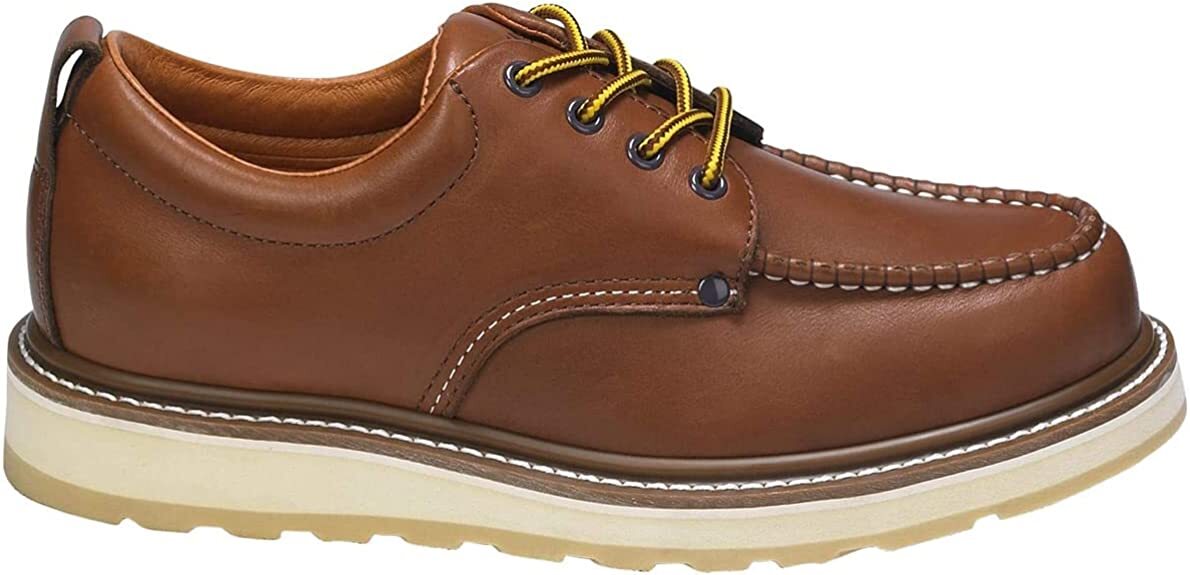 DieHardMen’s 4″ Soft Toe SureTrack Leather Slip Resistant Work Boots Shoes 82994