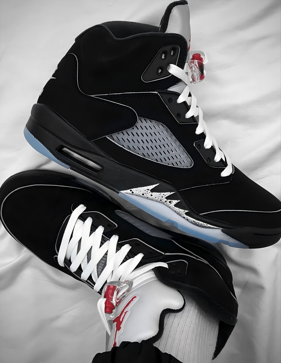 Jordan 5 “BLACK METALLIC REIMAGINED” Men’s Basketball Shoes High Top