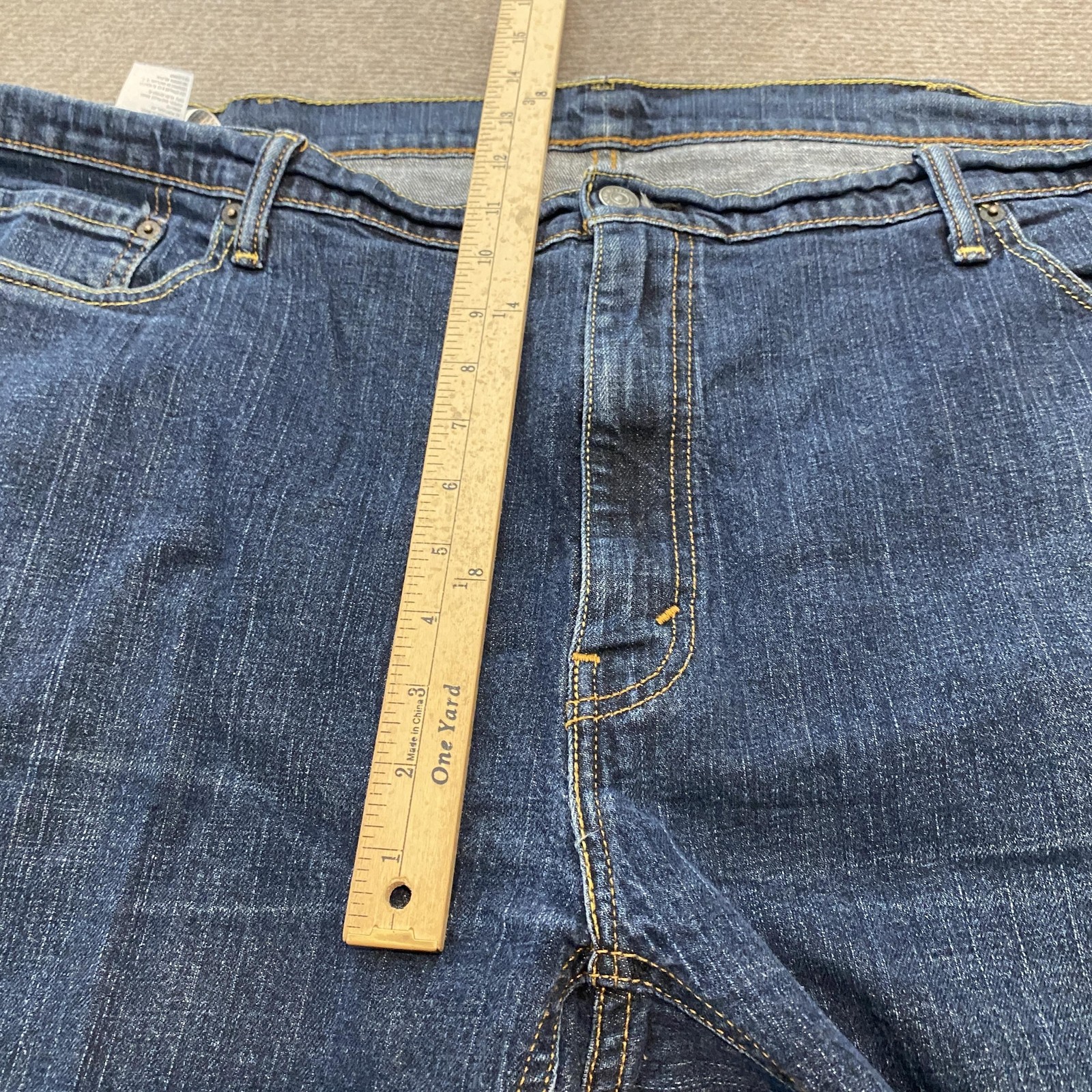 Levis 541 Jeans Mens 50 Fits 48×28 Blue Athletic Fit Straight Leg Denim