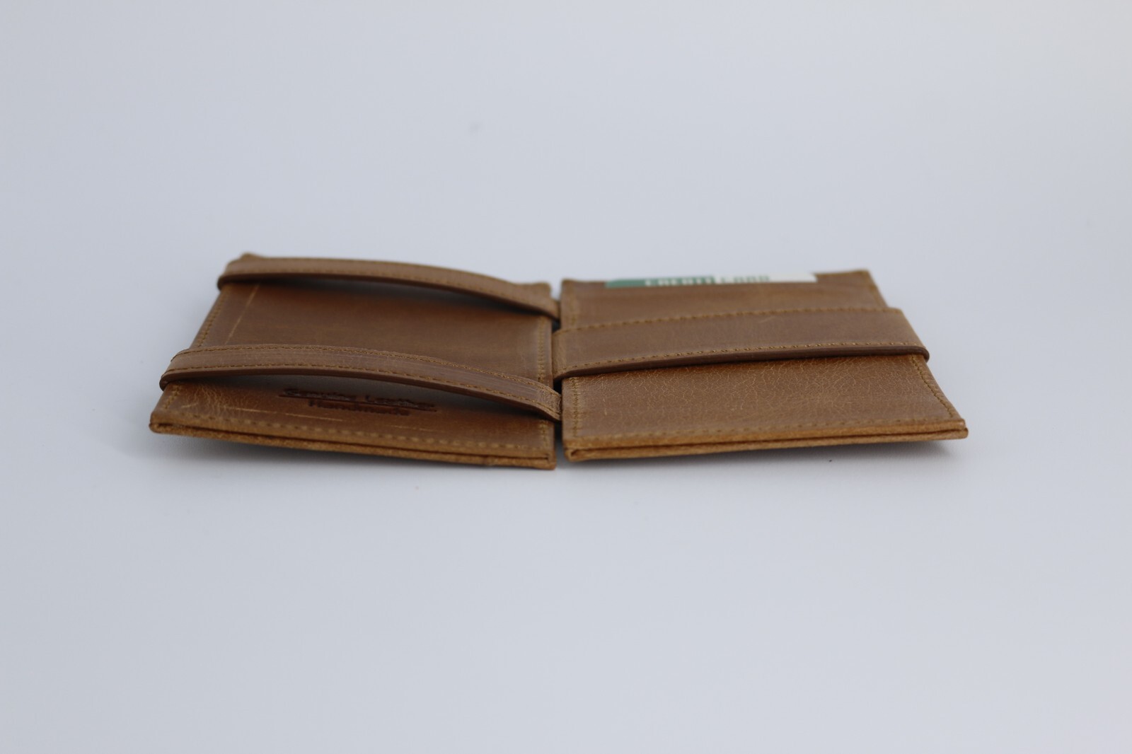Handmade Leather Magic Slim Wallet – Minimalist RFID Front Pocket Wallet