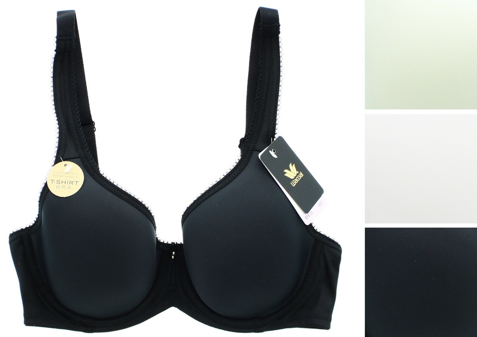 Wacoal Basic Beauty Spacer Underwire T-Shirt Bra 853192, Seamless Cups, 30 Band