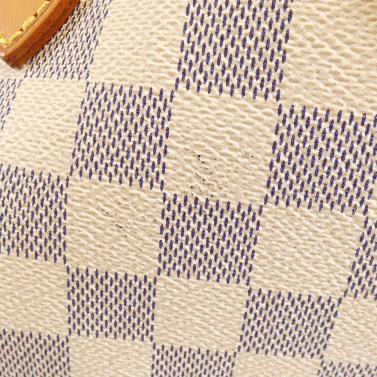 Authentic Louis Vuitton Damier Azur Neverfull MM N51107 Bag #230-000-121-0452