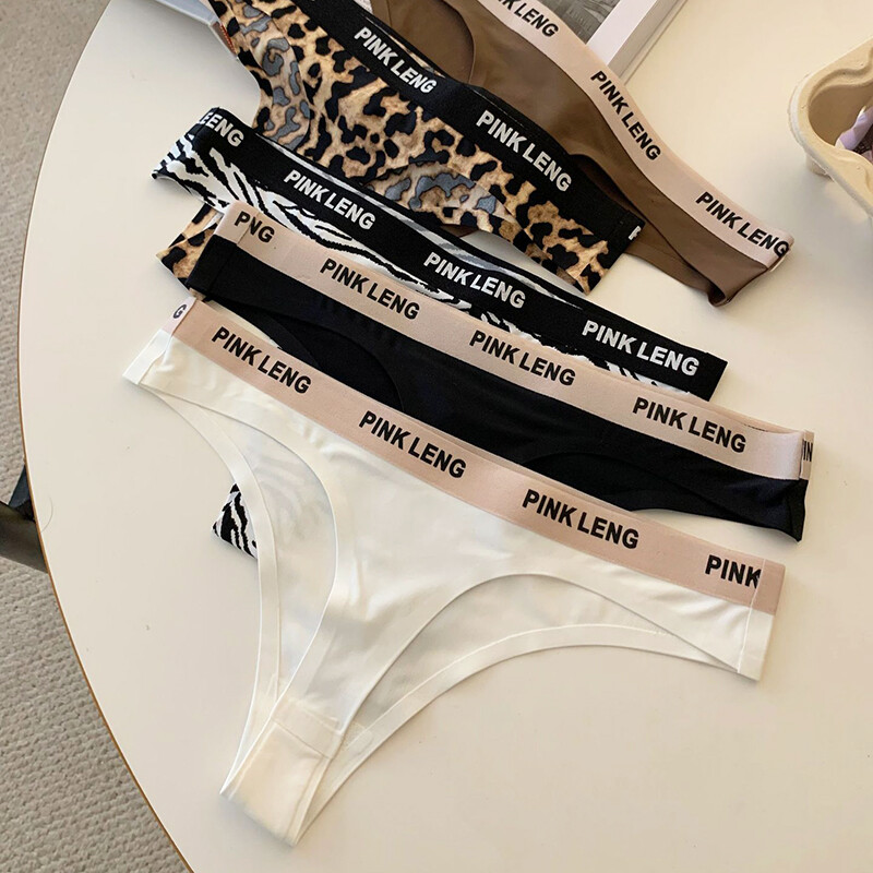 5PCS/LOT Sexy Womens Seamless Panties Thong G string Bikini Underwear Lingeries
