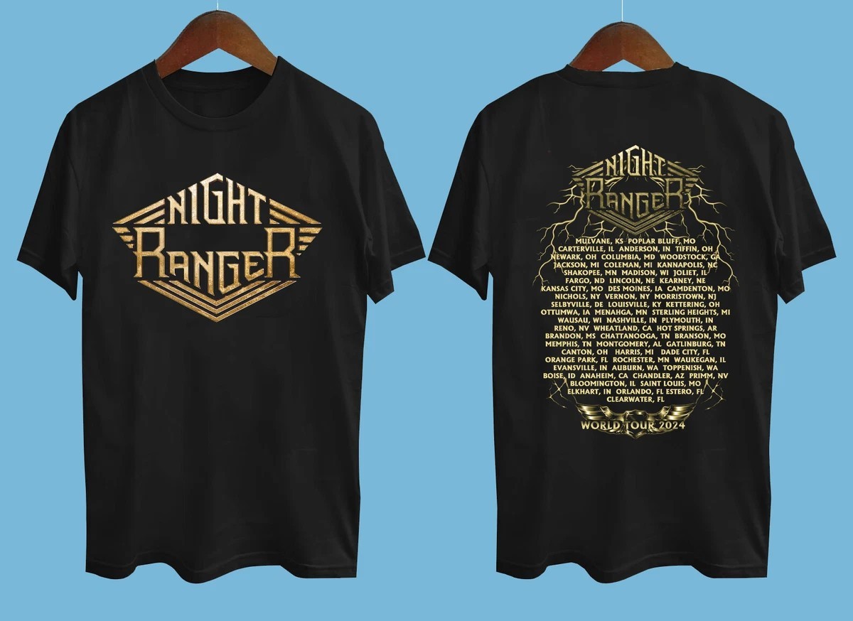Night Ranger Concert 2024 Gift For Fan Unisex S-5XL Shirt AA229