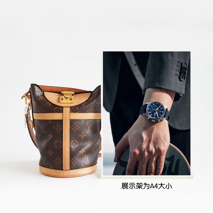 Louis Vuitton Pommes Frites bag Duffle brown monogram top handle shoulder bag