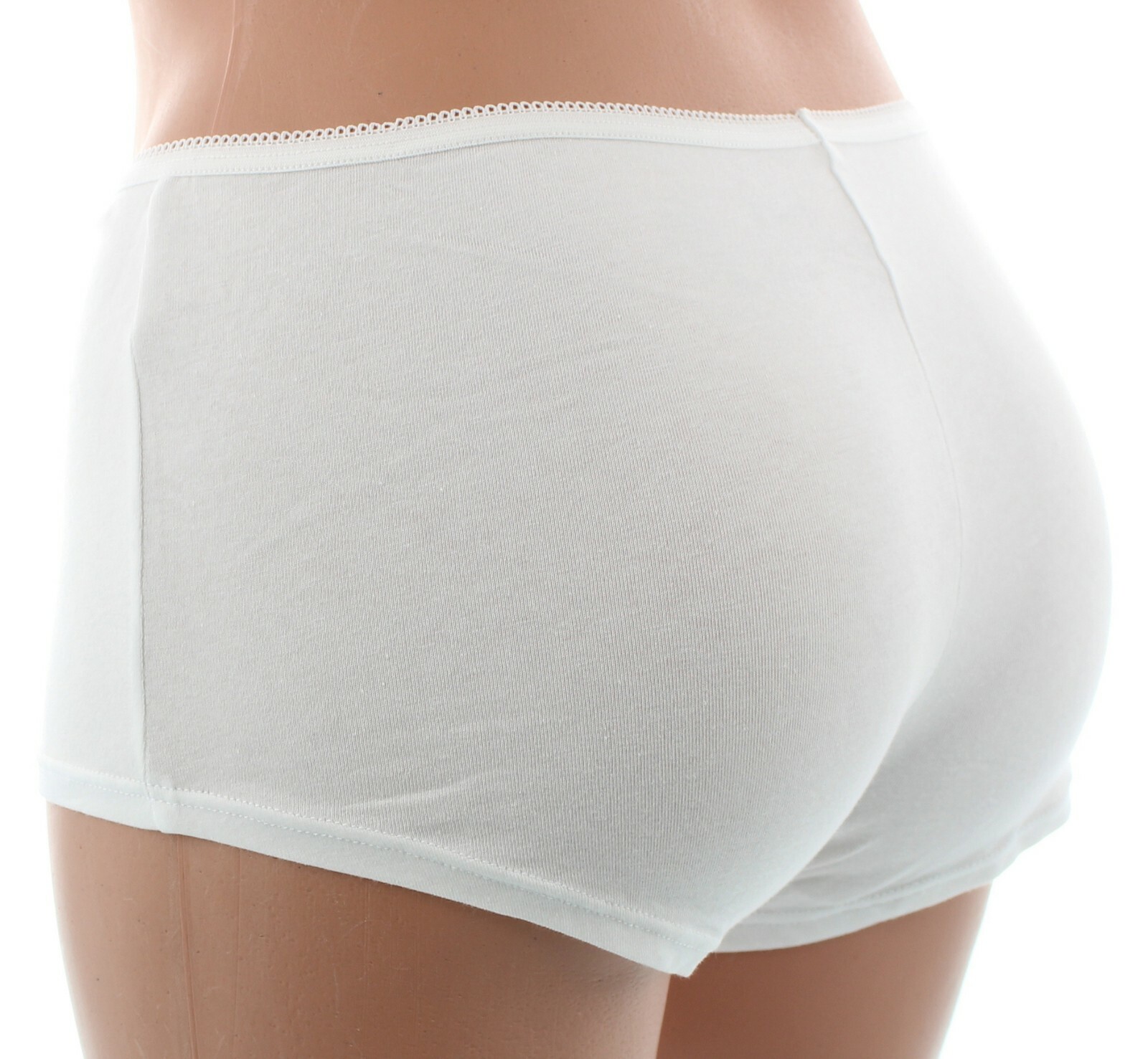 Maidenform Boyshorts Underwear Panty, Women’s Cotton Stretch Tagless, 3 Pack