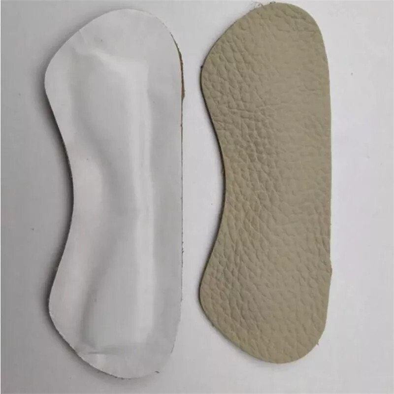1 Pair Cow Leather Heel Grips Thickened Anti-Abrasion Heel Cushioned Insole heel