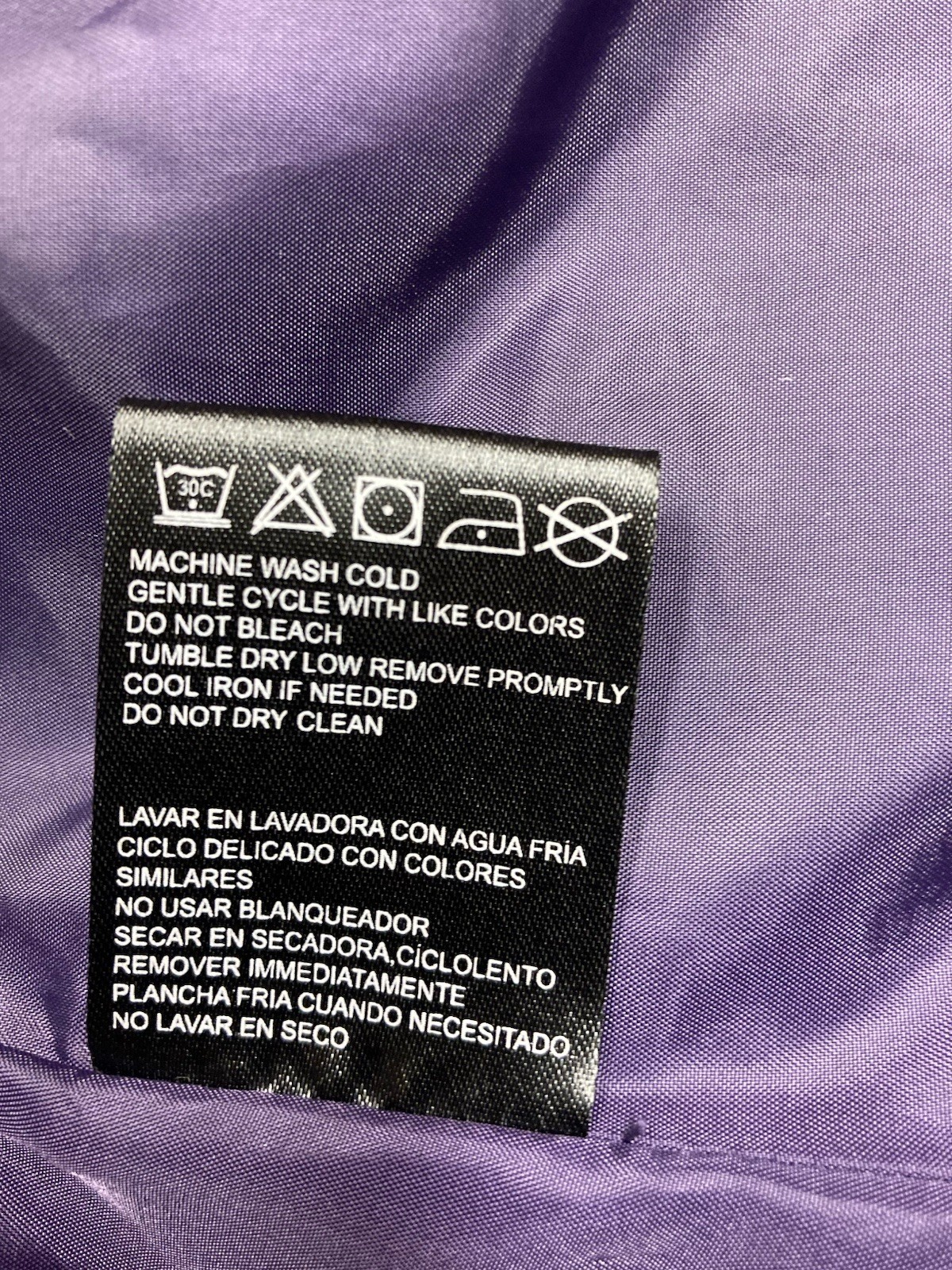 Weatherproof Women’s Purple Quilted Zip Front Vest XL/XG Lined Pockets