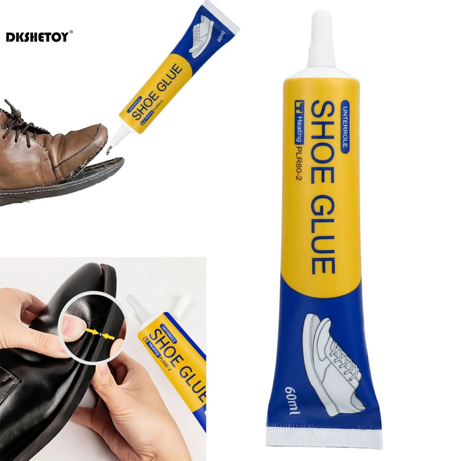 Super Strong Shoe Glue 60ml Waterproof Repair Adhesive for Sneakers Leather