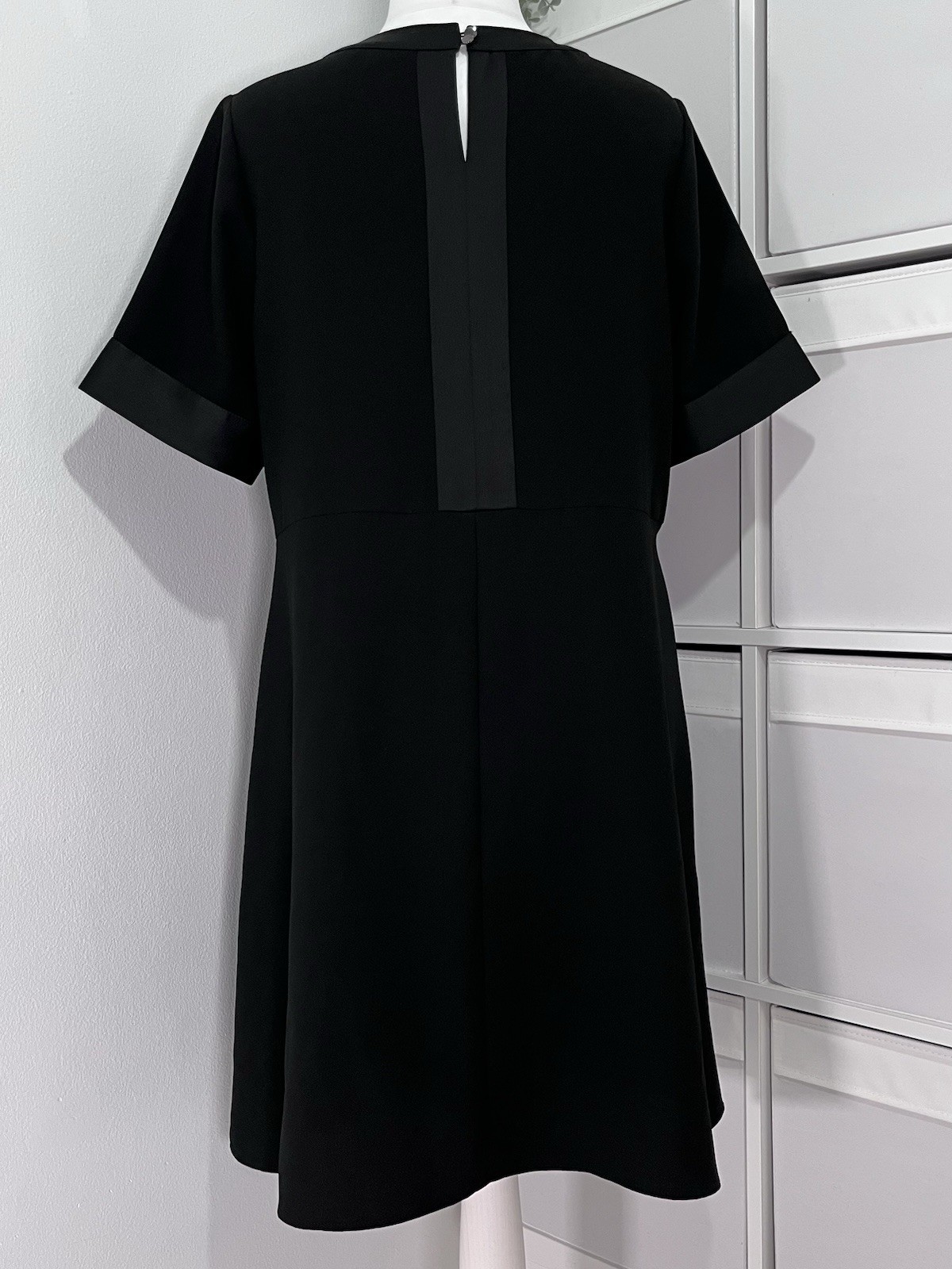 Studio Eight Black Tunic Dress Size 16 Formal Business Occasion Capsule LBD