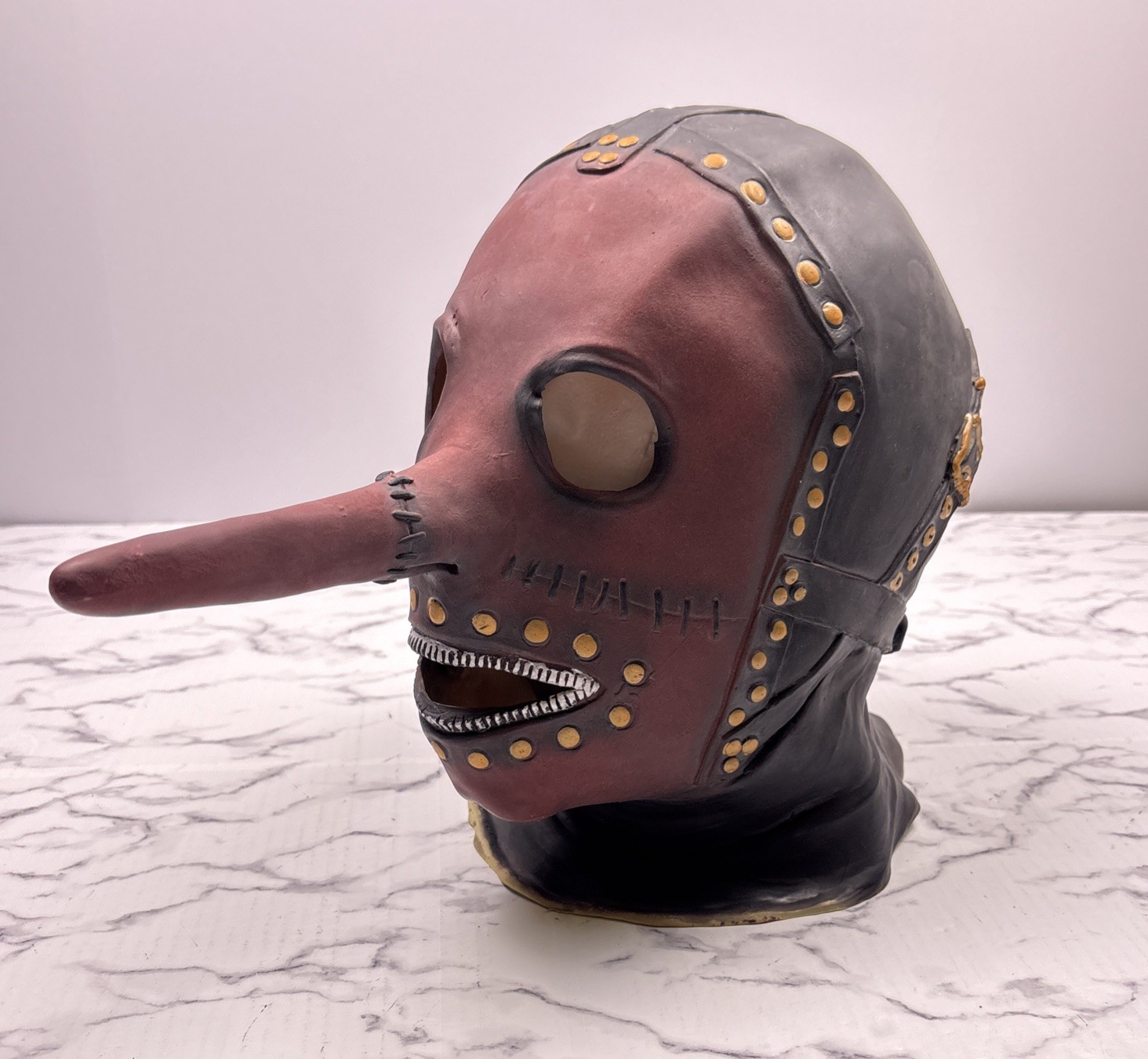 Slipknot Style Inspired Chris Fehn Pinocchio latex Heavy Metal cosplay mask🔥🔥