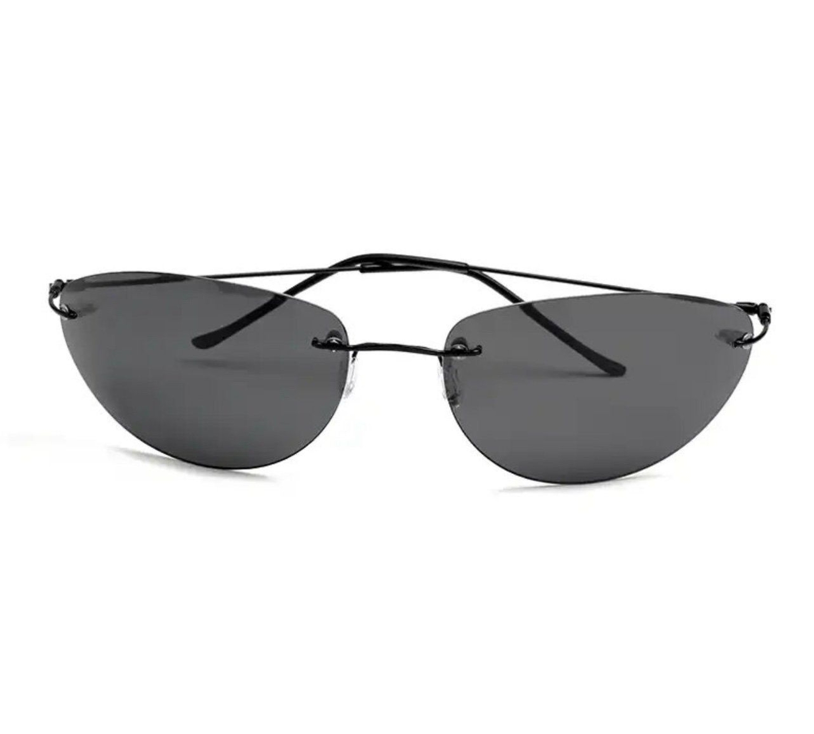 Fashion Cool The Matrix Neo Style Polarized Sunglasses Ultralight Rimless Men