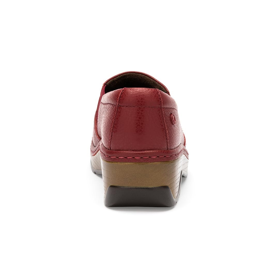 Klogs Footwear Women’s Naples Clog, Dark Brown, Dk Brown Oil