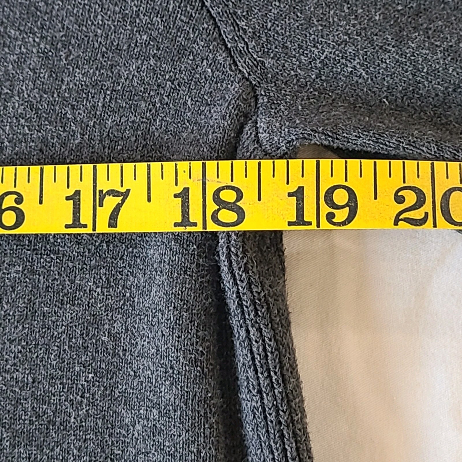 Duluth Women’s Midi Sweater Dress Sz. Med Gray Long Sleeve V- Neck Soft Cozy