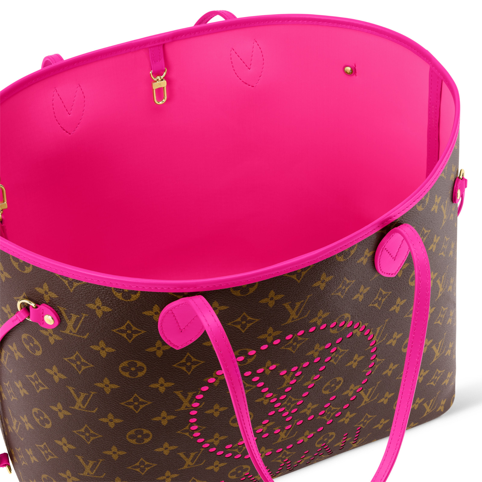 Louis Vuitton Hawaii Neverfull GM Monogram Hot Pink Shoulder Bag Tote LTD Maui