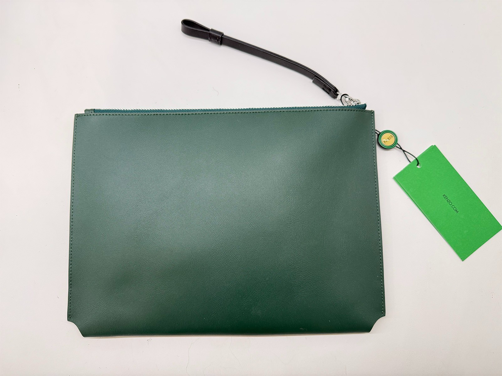NWT – Kenzo Green Jumping Tiger Pouch – SOLD OUT EVERYWHERE
