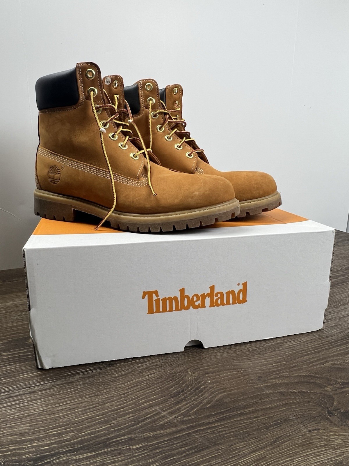 Timberland Construct Men’s Bootie Boot, Size 9 – Beige (10061) with tag in box