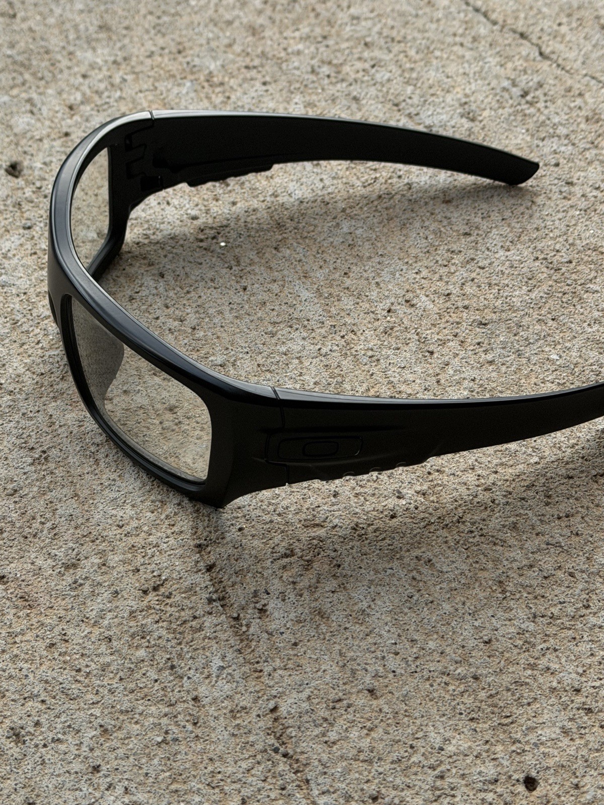 Oakley SI Industrial Det Cord Sunglasses OO9253-07 Matte Black W/ Clear Lens