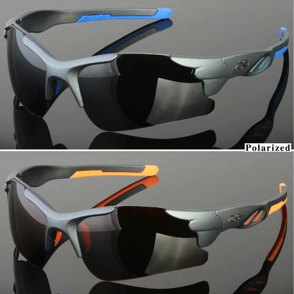 Polarized Sunglasses Men Sport Running Fishing Golfing Driving Glasses USA WRAP