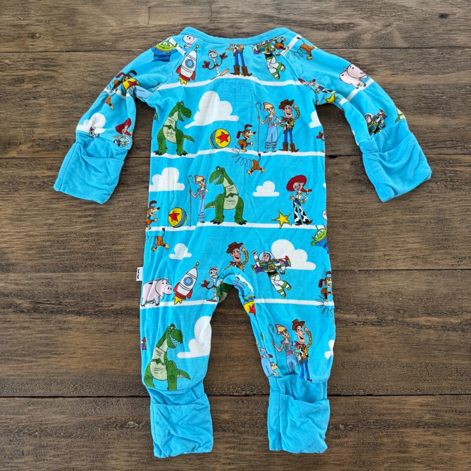 Little Sleepies Disney Toy Story Bamboo Zippy Preemie Blue Woody Buzz Lightyear