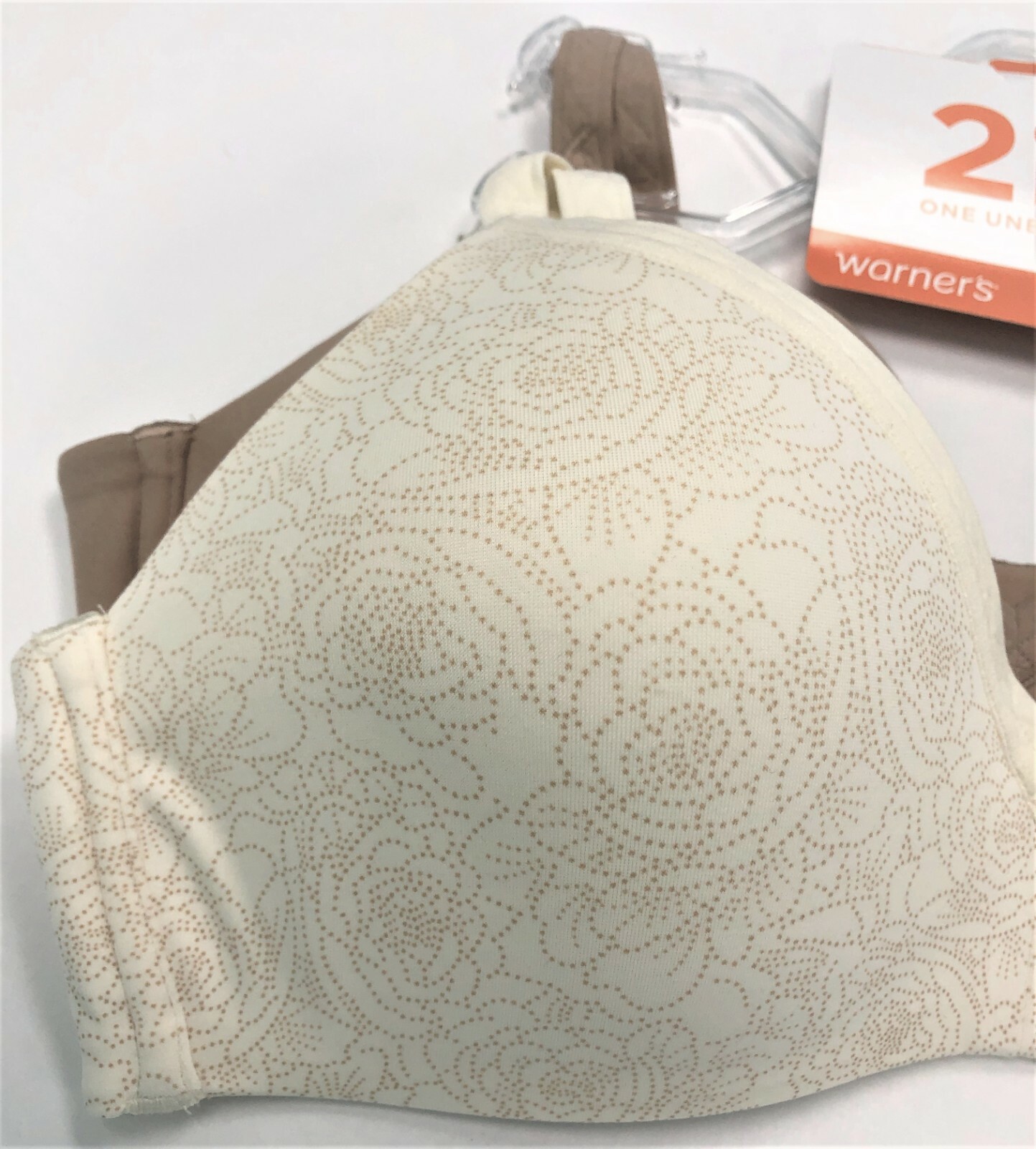 Warner’s Wirefree Bras T-Shirt Lined Seamless Cups Style 4011 Set of 2 New $60