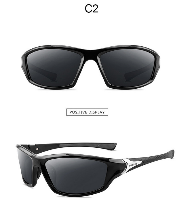 Polarized Sport Sunglasses For Men Women Outdoor Driving Fishing UV400 Glasses