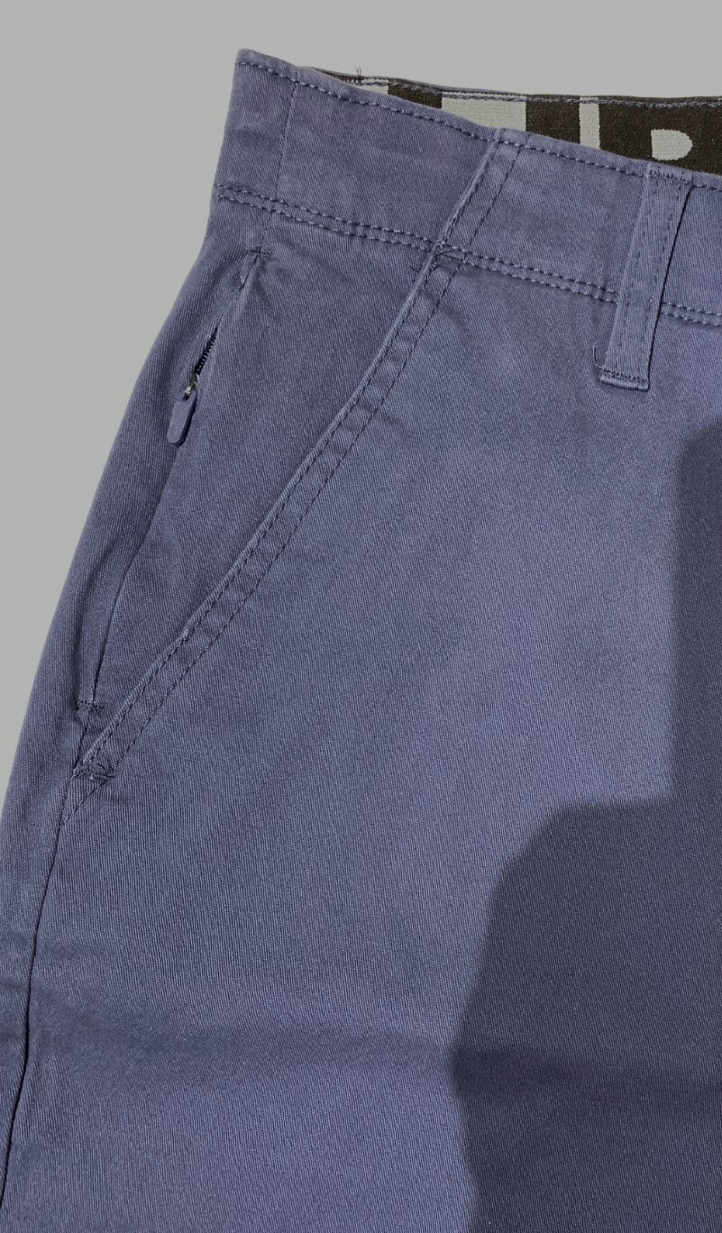 IRON CO. Men’s Stretch Fabric Flex Waist Flat Front Shorts LAKE Color All Size