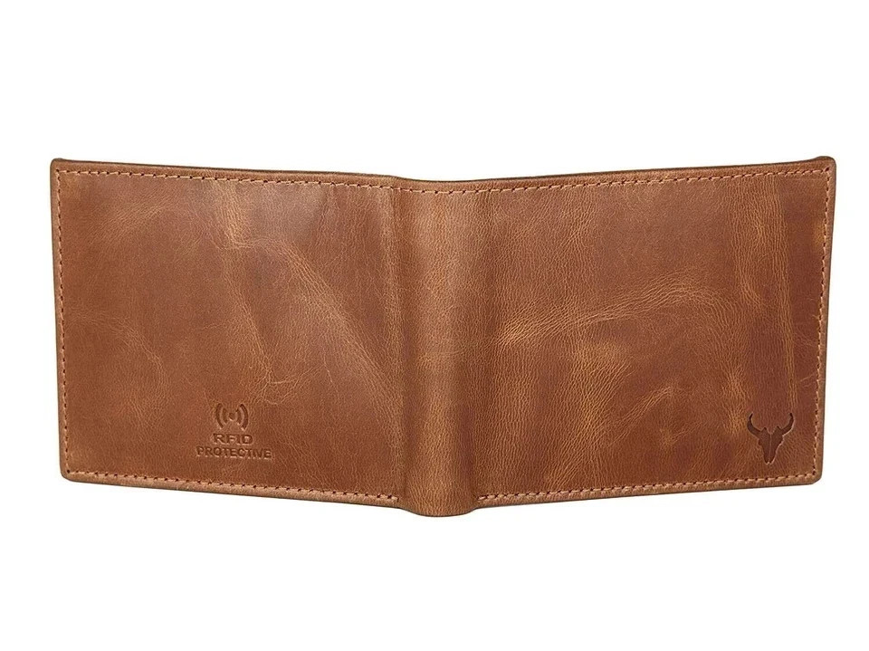 NAPA HIDE Leather Bifold Wallet RFID Blocking Stylist Wallet Daily GIFT MEN
