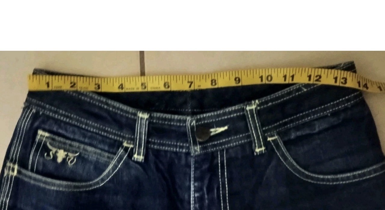 Vintage Sz32 (Actual W28 L29) SERGIO VALENTE RARE V POCKET High Waist Rise Jeans