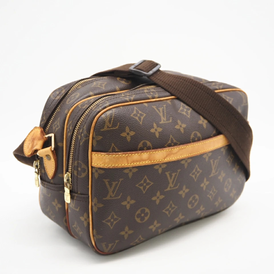 Returns accepted within 3 days LOUIS VUITTON Monogram Reporter PM M45254 Shoulde