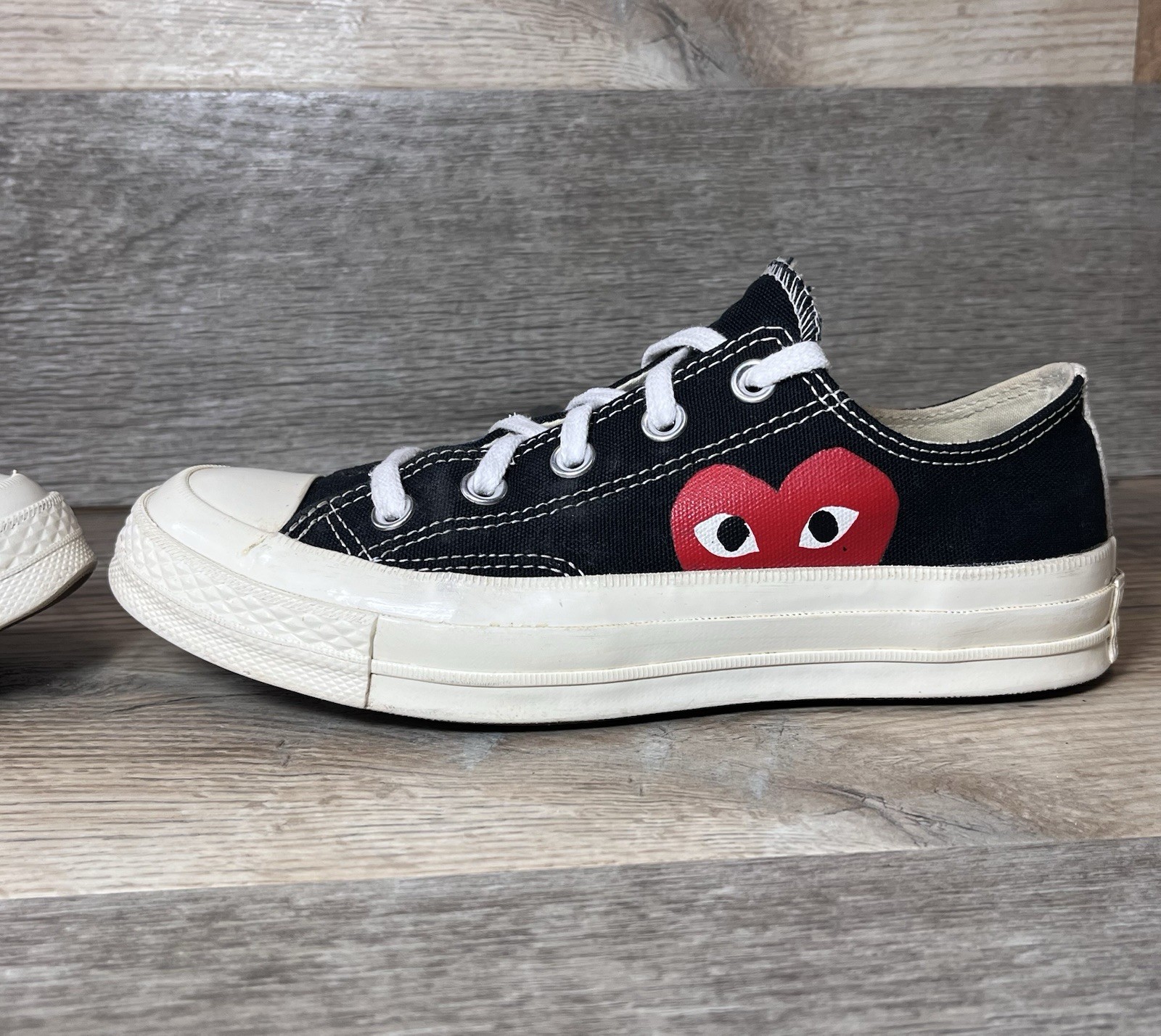 Converse All Star x Comme des Garcons Sneakers Men 4/Women 6 Low Chuck Taylors
