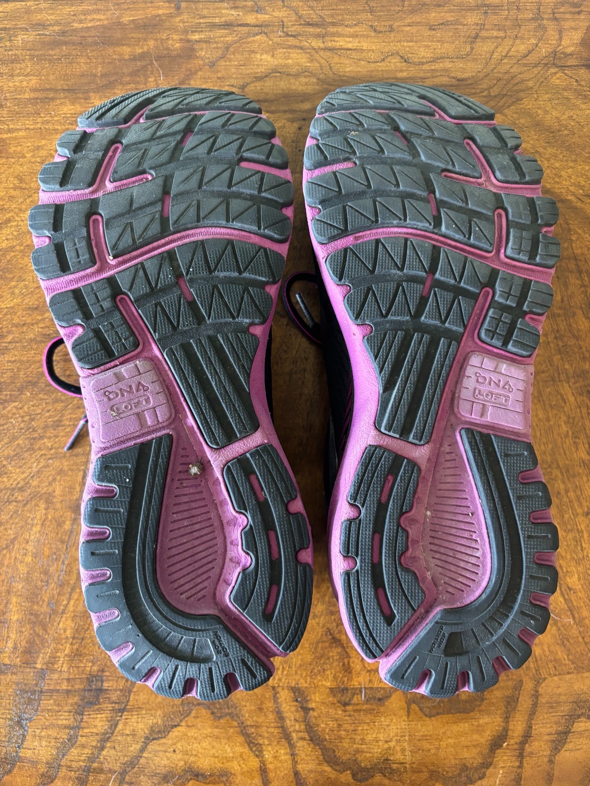 Brooks Women’s Adrenaline GTS XX Running Shoes – Black Purple – US 10.5