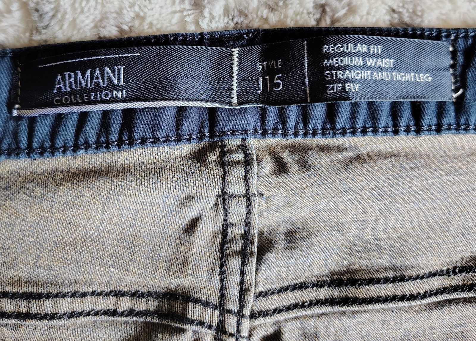 Armani Collezioni Men’s Blue Denim Jeans Style J15 – Size EU 40