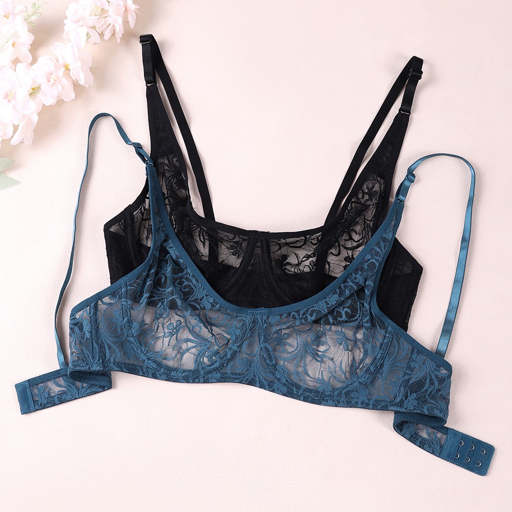 Unpadded Womens Bras Unlined Brassiere Sexy Lingerie Lace Bralette Hot Underwear