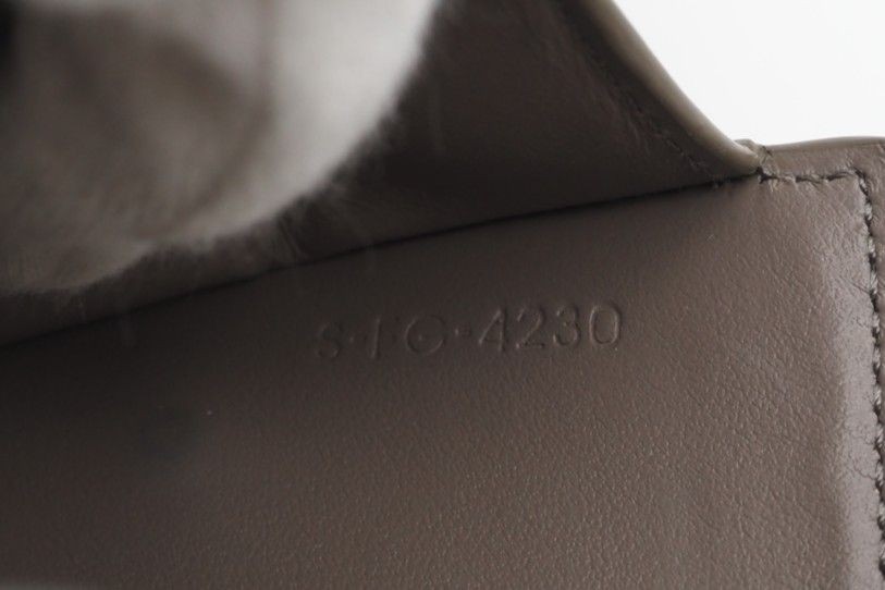 Returns accepted within 3 days CELINE Celine Leather Small Strap Wallet Bicolor