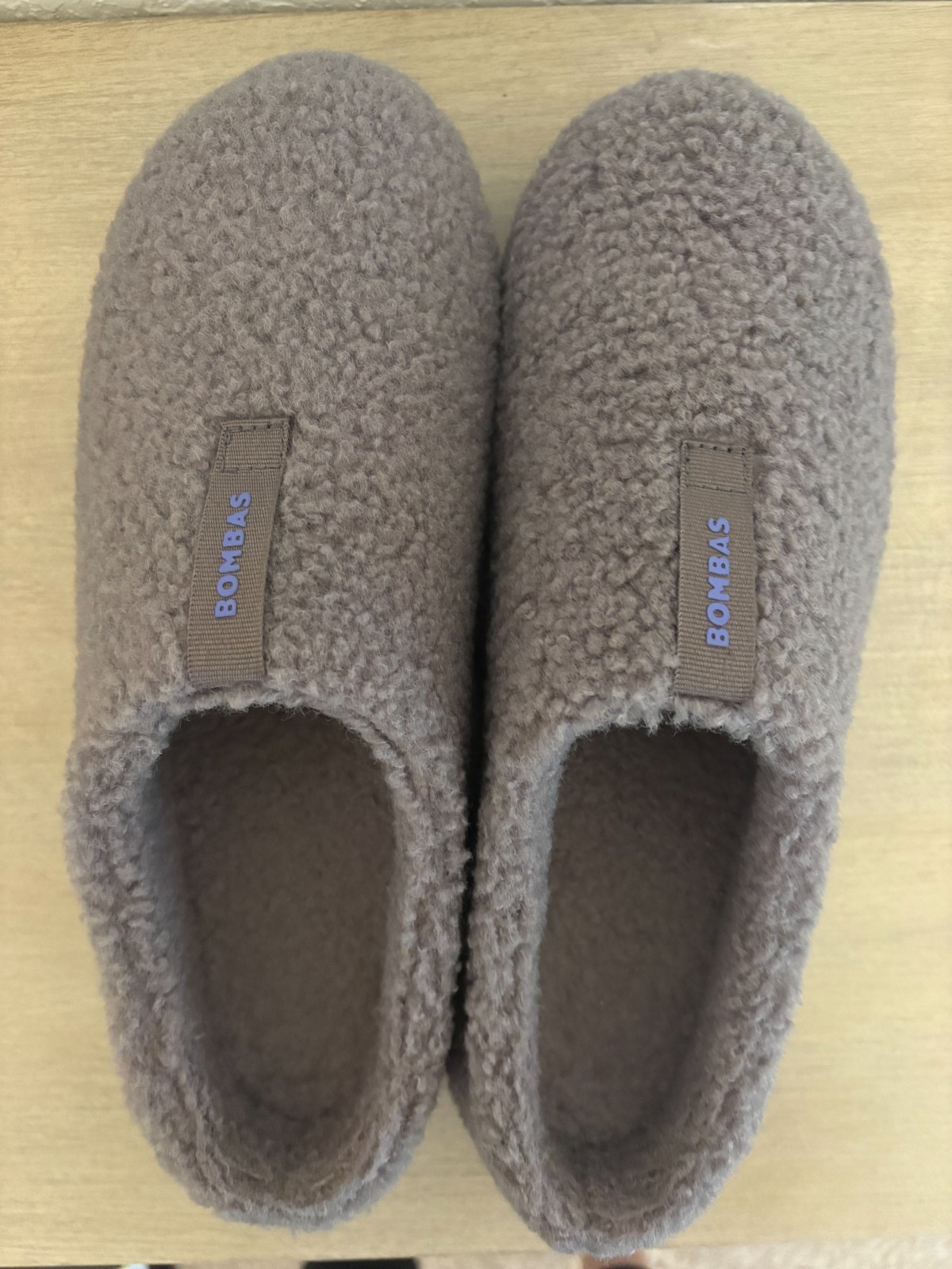 Bombas Sunday Slippers Women’s Size 10 Lavender Gray Cozy House Shoes