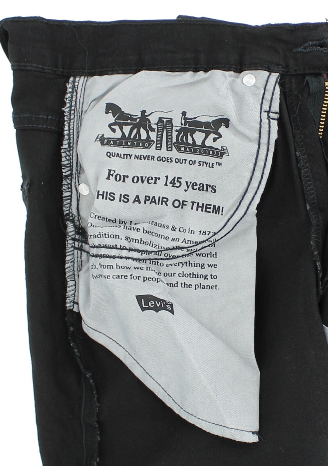 Levi’s Men’s 511 Slim Jeans, Low Rise Flex Stretch Slim Fit Tapered Pants, Black