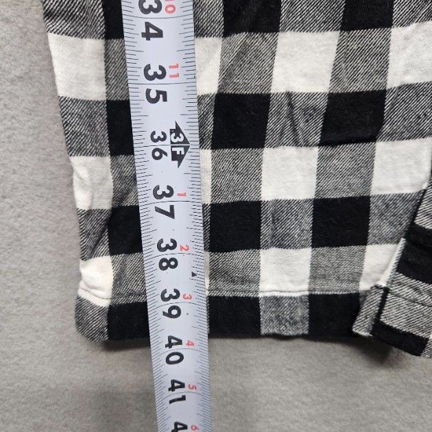 Old Navy Women Size Large Black White Checkered Pants Lounge Drawstring
