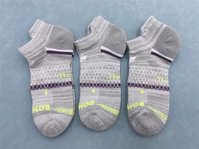 3 Pairs’s Performance Running Bombas Women Honeycomb Ankle Socks Size M