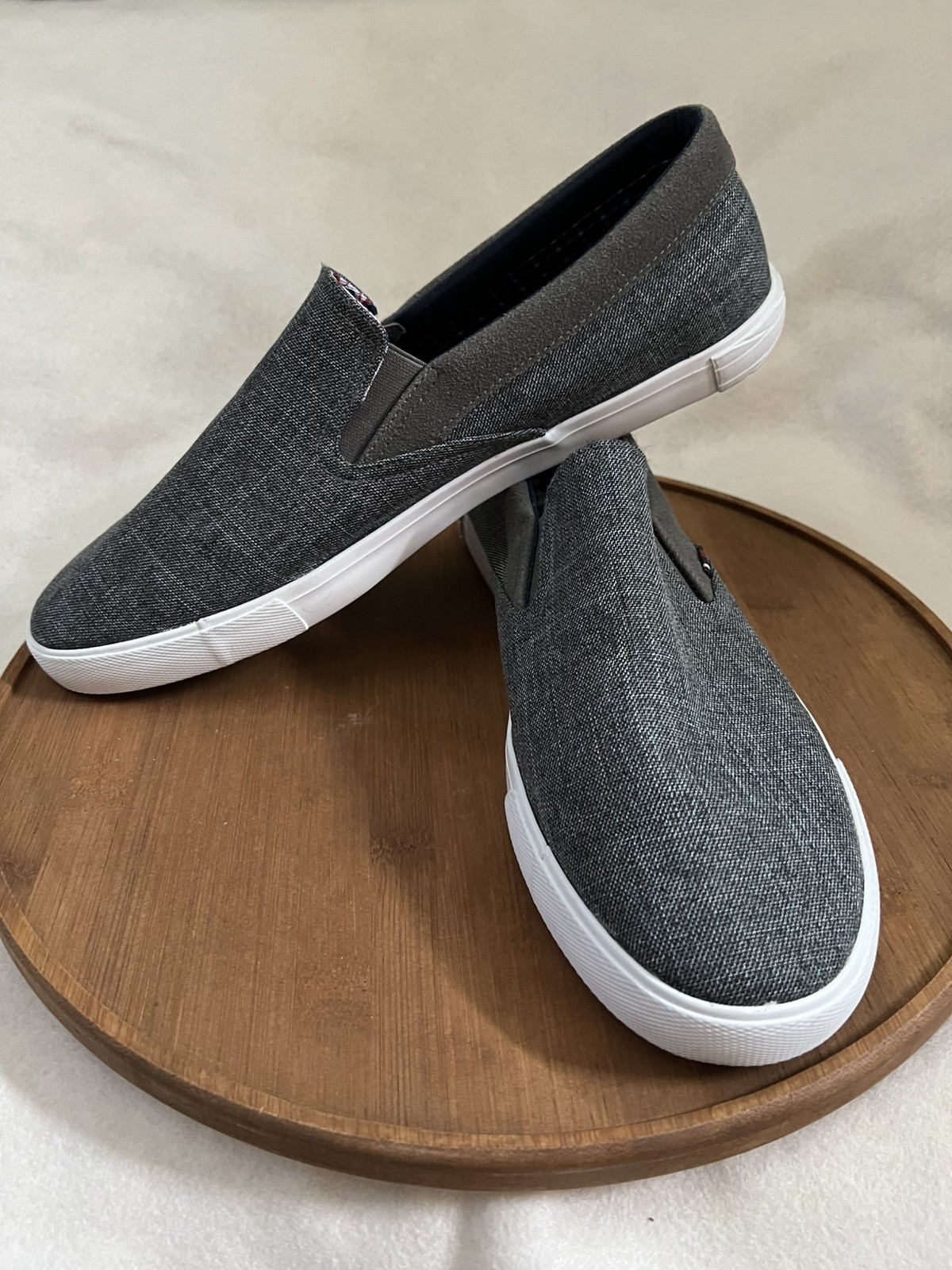 Ben Sherman Percy Slip On Mens Gray Size 12 Sneakers Shoes