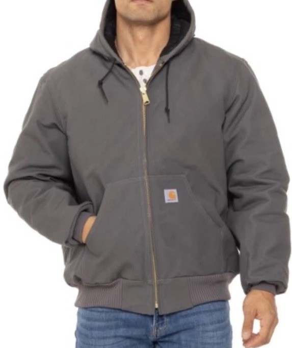 Carhartt Jacket 5XL Firm Duck Flannel-Lined Warmest Rated Loose Fit j140 msrp129